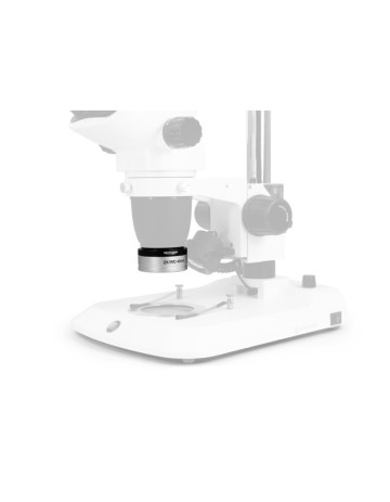 Objective 0.5X microscope attachment lens with adapter
