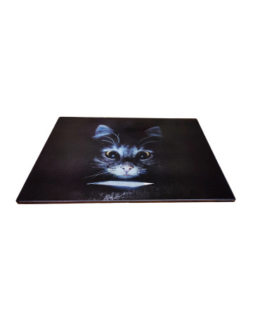 Glass cutting board "Cat"
